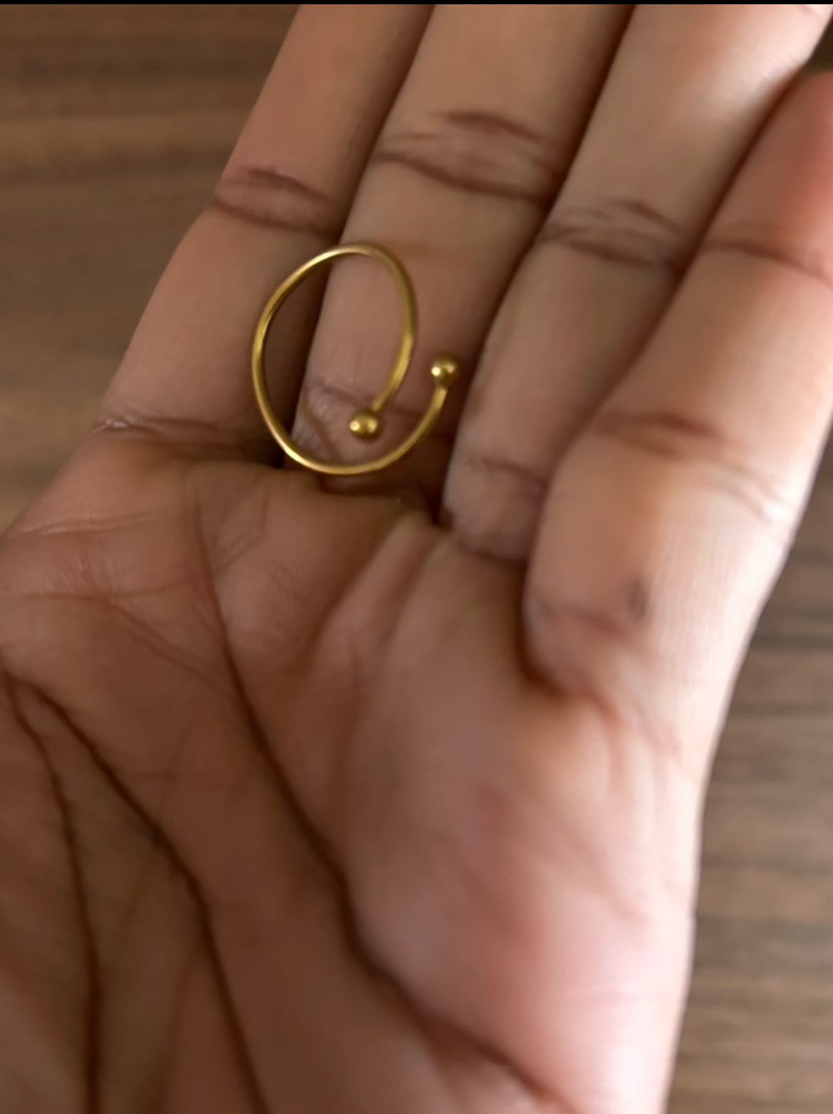 BAGUE BASE FLEUR